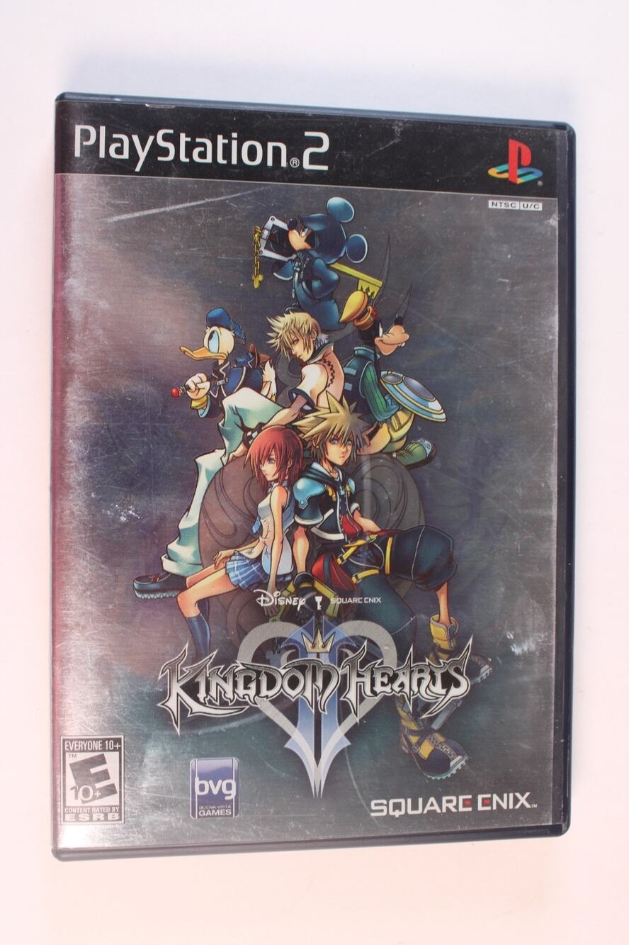 Kingdom Hearts II (Sony PlayStation 2, PS2) Authentic, Complete, Tested/Works